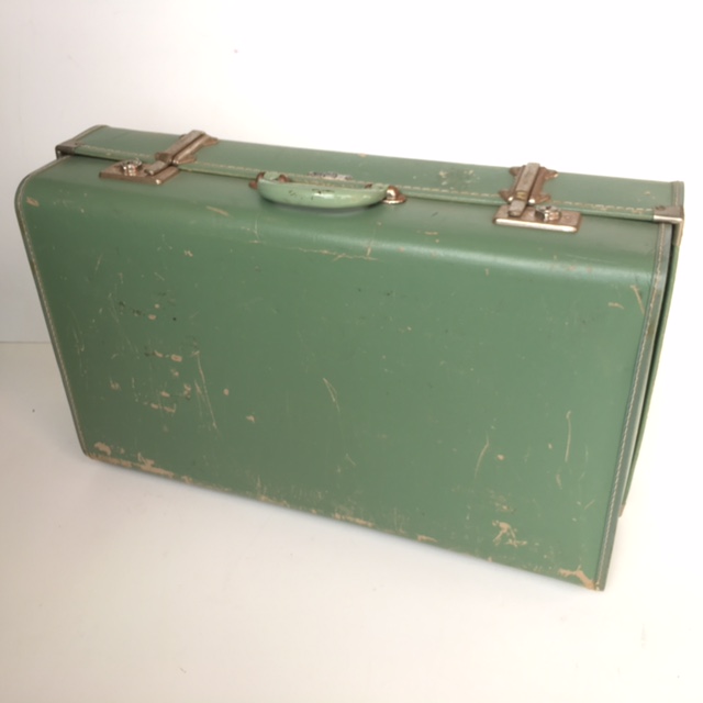 SUITCASE, Medium Pale Green - 1950-60s